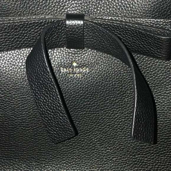 KATE SPADE BLACK TOTE BAG - Picture 3 of 15